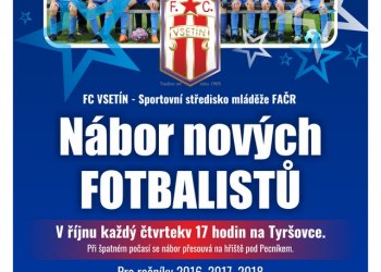 Foto č. 1 - Mládež Vsetína - 4. října. Říjnové nábory