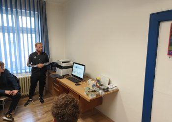 Foto č. 3 - VPR OFS Vsetín - probíhá pravidelné vzdělávání rozhodčích