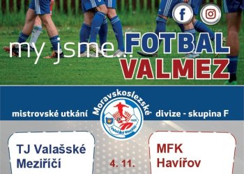 Foto č. 1 - Poslední domácí utkání Valmezu na podzim. Přijede Havířov