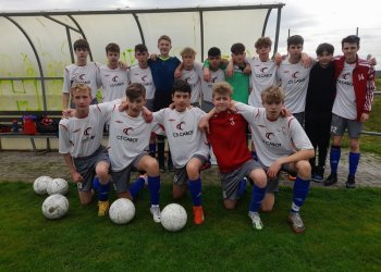Foto č. 1 - Uplynulý týden meziříčské mládeže - 10. dubna. U11 proti výběru OFS Vsetín. U10 v Polsku