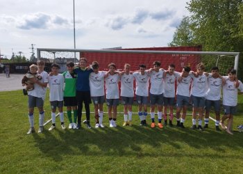 Foto č. 1 - Uplynulý týden meziříčské mládeže - 1. května. Konfrontace našich partnerských klubů v kategorii U10 s VKK