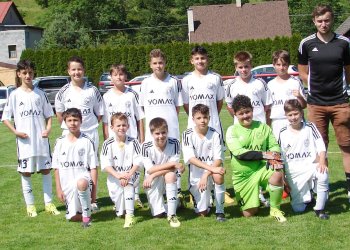 Foto č. 3 - Mladší žáci SD Prostřední Bečva/Horní Bečva čtvrtí na okresním finále mladších žáků