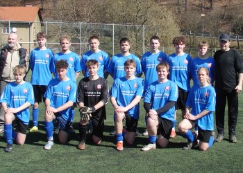 Foto č. 1 - Valašská Polanka posledním semifinalistou Okresního poháru dorostu. VKK třetí