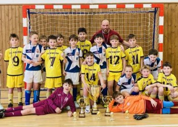 Foto č. 1 - O Zimního krále starších přípravek z pohledu Fastavu Vsetín U10 a U11