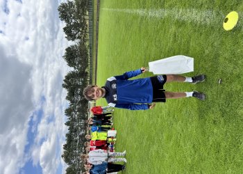 Foto č. 5 - Dominance U-13 a bojovný výkon U-12: Vsetínský výběr zazářil v Dolním Němčí